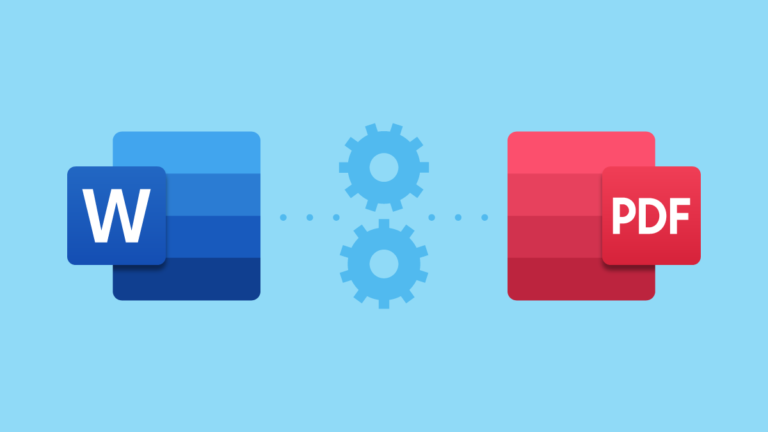 из ворд в пдф