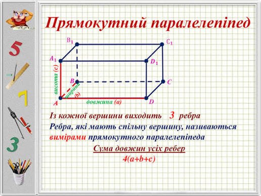 Прямокутний паралелепіпед – просте пояснення, формули та приклади прямокутний паралелепіпед